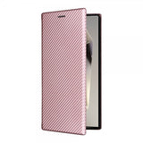 Samsung Galaxy S25 Ultra Fodral Kolfibertextur Roseguld