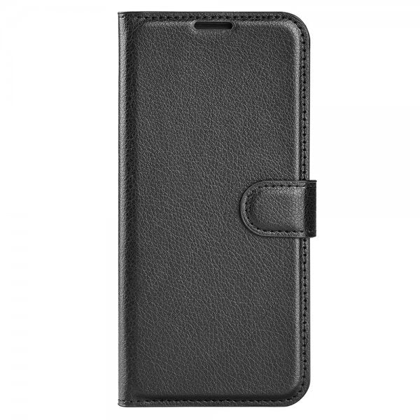 Samsung Galaxy S25 Ultra Fodral Litchi Svart