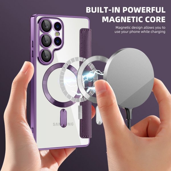 Samsung Galaxy S25 Ultra Fodral MagSafe Lila