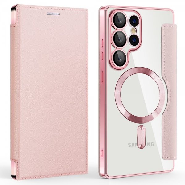 Samsung Galaxy S25 Ultra Fodral MagSafe Rosa