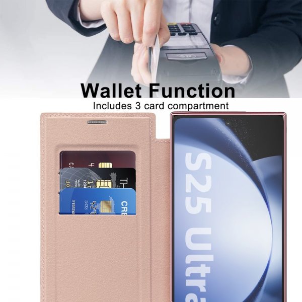 Samsung Galaxy S25 Ultra Fodral MagSafe Rosa