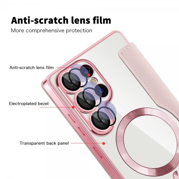 Samsung Galaxy S25 Ultra Fodral MagSafe Rosa