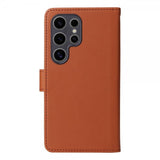 Betopnice Samsung Galaxy S25 Ultra Fodral med Löstagbart Skal 005 Brun