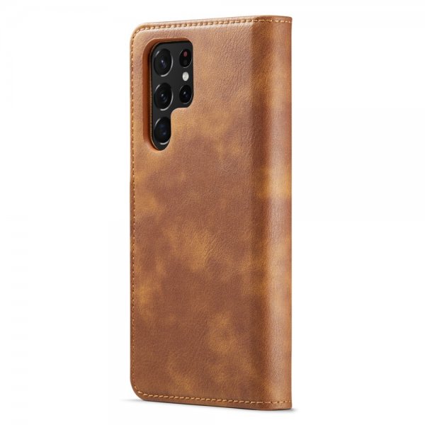 Dg.Ming Samsung Galaxy S25 Ultra Fodral med Löstagbart Skal Brun