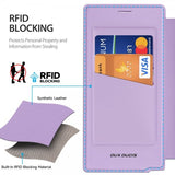 Dux Ducis Samsung Galaxy S25 Ultra Fodral Skin X Pro Series Kickstand MagSafe Lila