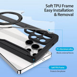 Dux Ducis Samsung Galaxy S25 Ultra Fodral Skin X Pro Series Kickstand MagSafe Svart
