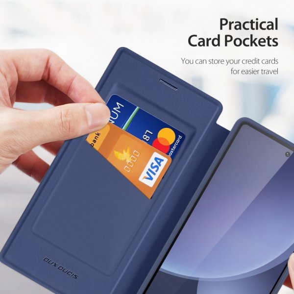 Dux Ducis Samsung Galaxy S25 Ultra Fodral Skin X Pro Series MagSafe Blå