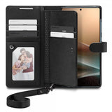 Spigen Samsung Galaxy S25 Ultra Fodral Wallet S Svart