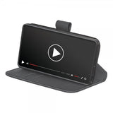 Puro Samsung Galaxy S25 Ultra Fodral Wallet Stand Svart