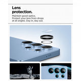 Spigen Samsung Galaxy S25 Ultra Kameraskydd GLAS.tR EZ Fit Optik Pro 2-pack Svart