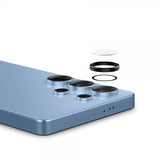 Spigen Samsung Galaxy S25 Ultra Kameraskydd GLAS.tR EZ Fit Optik Pro 2-pack Svart