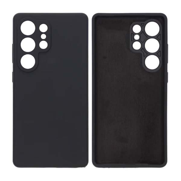 Samsung Galaxy S25 Ultra Skal Silikon Svart