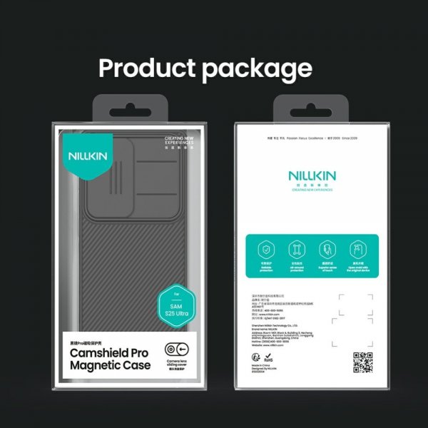Nillkin Samsung Galaxy S25 Ultra Skal CamShield Pro MagSafe Svart