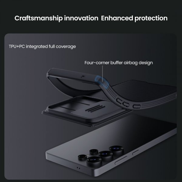 Nillkin Samsung Galaxy S25 Ultra Skal CamShield Pro Svart