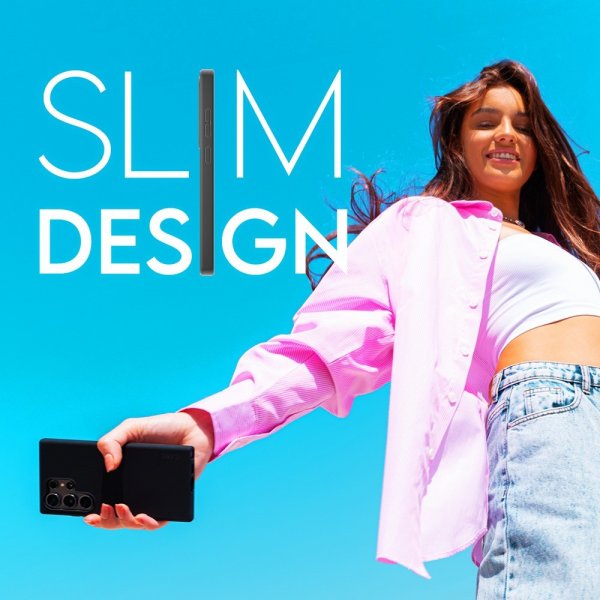 CARE by PanzerGlass Samsung Galaxy S25 Ultra Skal Fashionable MagSafe Svart