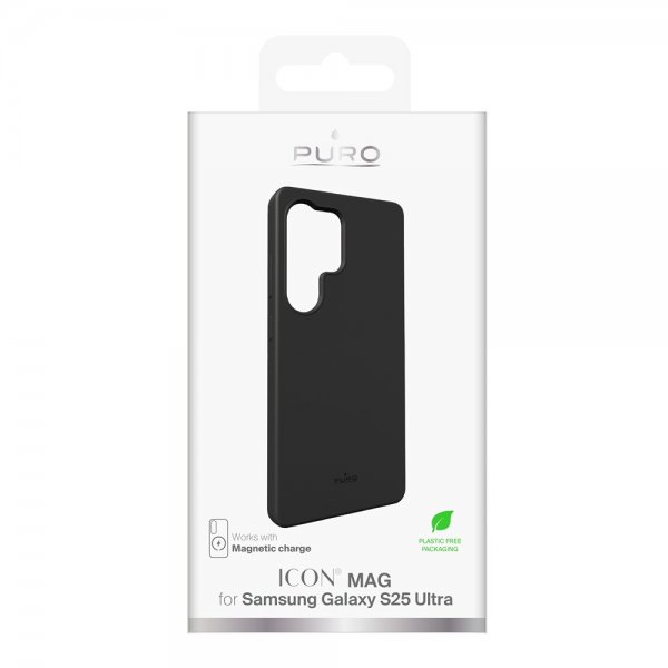 Puro Samsung Galaxy S25 Ultra Skal ICON Mag Svart