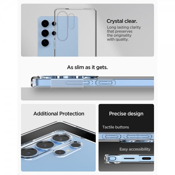 Spigen Samsung Galaxy S25 Ultra Skal Liquid Crystal Crystal Clear