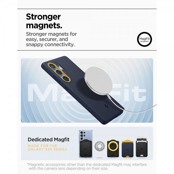 Spigen Samsung Galaxy S25 Ultra Skal Nano Pop MagFit Blueberry Navy