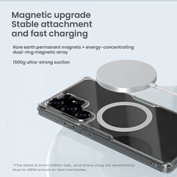Nillkin Samsung Galaxy S25 Ultra Skal Nature Pro Series MagSafe Transparent