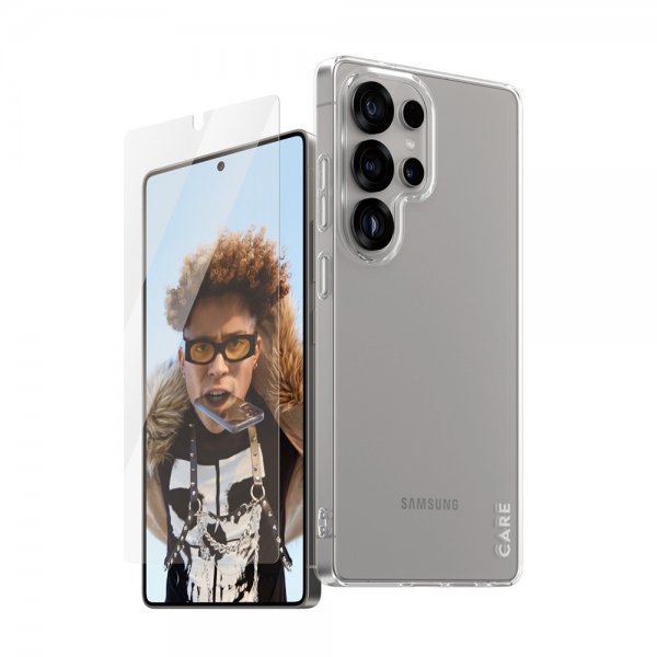 CARE by PanzerGlass Samsung Galaxy S25 Ultra Skal och Skärmskydd Fashion 2-in-1 Bundle