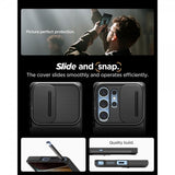 Spigen Samsung Galaxy S25 Ultra Skal Optik Armor Svart