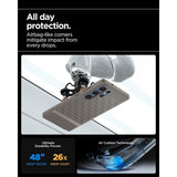 Spigen Samsung Galaxy S25 Ultra Skal Parallax MagFit Ash Gray