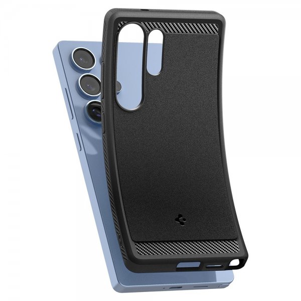 Spigen Samsung Galaxy S25 Ultra Skal Rugged Armor MagFit Matte Black