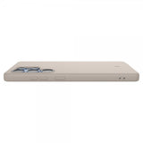Spigen Samsung Galaxy S25 Ultra Skal Silicone Fit MagFit Natural Titanium