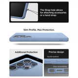 Spigen Samsung Galaxy S25 Ultra Skal Silicone Fit MagFit Sapphire Blue