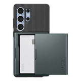 Spigen Samsung Galaxy S25 Ultra Skal Slim Armor CS Abyss Green