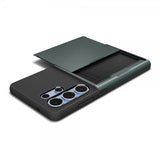 Spigen Samsung Galaxy S25 Ultra Skal Slim Armor CS Abyss Green