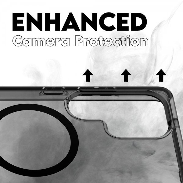 CARE by PanzerGlass Samsung Galaxy S25 Ultra Skal Smokey MagSafe Svart