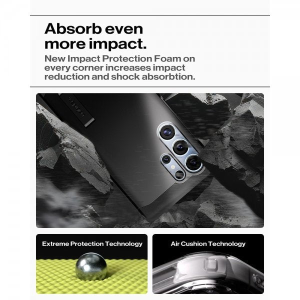 Spigen Samsung Galaxy S25 Ultra Skal Tough Armor MagFit Svart