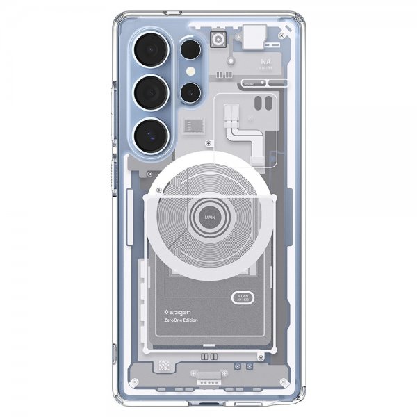 Spigen Samsung Galaxy S25 Ultra Skal Ultra Hybrid Zero One MagFit Vit