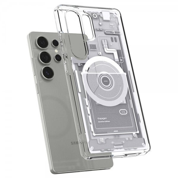Spigen Samsung Galaxy S25 Ultra Skal Ultra Hybrid Zero One MagFit Vit