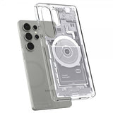 Spigen Samsung Galaxy S25 Ultra Skal Ultra Hybrid Zero One MagFit Vit