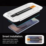 Spigen Samsung Galaxy S25 Ultra Skärmskydd GLAS.tR EZ Fit Privacy 2-pack