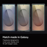 Spigen Samsung Galaxy S25 Ultra Skärmskydd GLAS.tR EZ Fit Privacy 2-pack