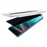 Spigen Samsung Galaxy S25 Ultra Skärmskydd GLAS.tR EZ Fit Privacy 2-pack
