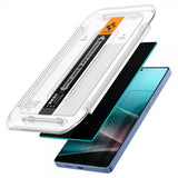 Spigen Samsung Galaxy S25 Ultra Skärmskydd GLAS.tR EZ Fit Privacy 2-pack