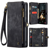 CaseMe Samsung Galaxy S26 Fodral 008 Series Löstagbart Skal Svart