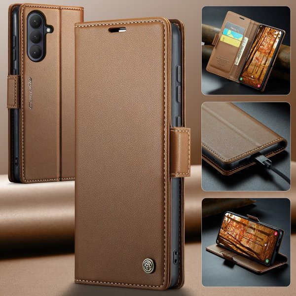 CaseMe Samsung Galaxy S26 Fodral 023 Series Brun