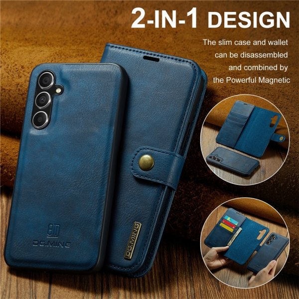 Dg.Ming Samsung Galaxy S26 Fodral med Löstagbart Skal Blå