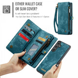 CaseMe Samsung Galaxy S26 Plus Fodral 008 Series Löstagbart Skal Blå