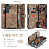 CaseMe Samsung Galaxy S26 Plus Fodral 008 Series Löstagbart Skal Brun