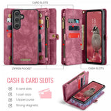 CaseMe Samsung Galaxy S26 Plus Fodral 008 Series Löstagbart Skal Röd