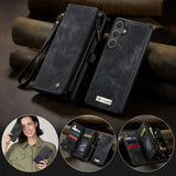CaseMe Samsung Galaxy S26 Plus Fodral 008 Series Löstagbart Skal Svart