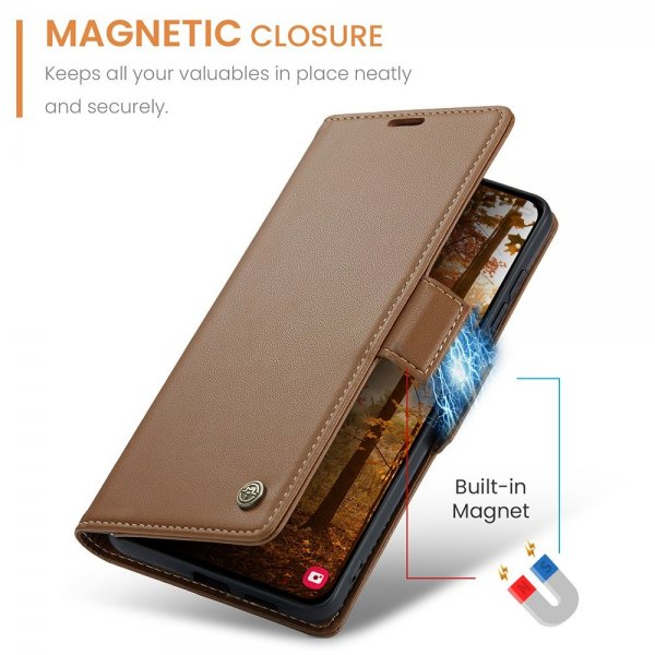 CaseMe Samsung Galaxy S26 Plus Fodral 023 Series Brun