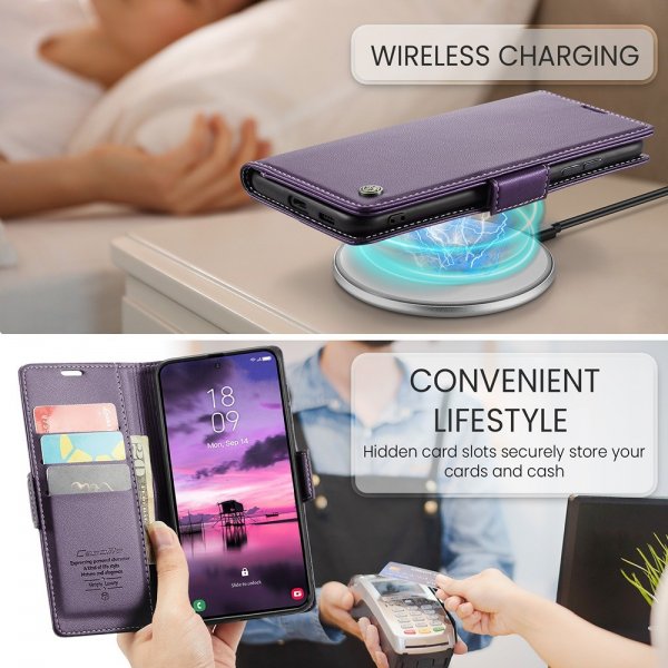 CaseMe Samsung Galaxy S26 Plus Fodral 023 Series Lila