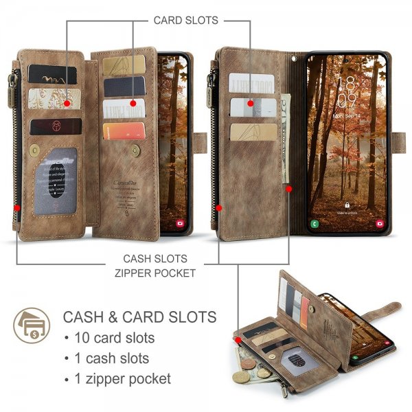 CaseMe Samsung Galaxy S26 Plus Fodral C30 Series Brun